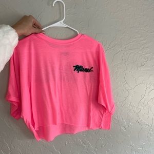 Hot pink Miami crop